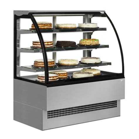 interlevin evo stainless steel cake display cabinet|Interlevin EVO1802 Patisserie Display Cabinet.